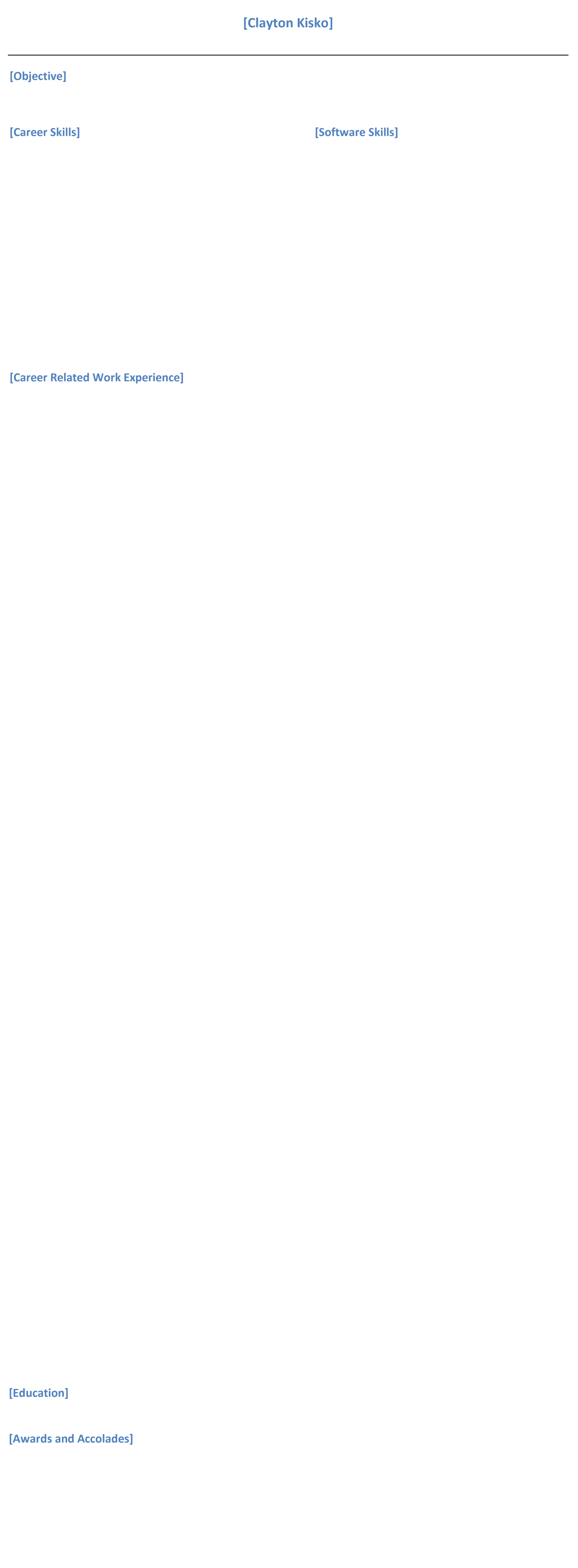 Resume